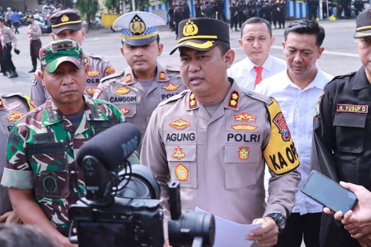 Simpang 3 Mengkreng Jadi Atensi Operasi Ketupat Semeru 2023 Polres Kediri 
