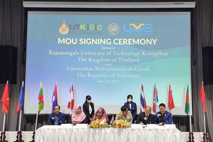 Berkah Lebaran, UMG Perpanjang Mou dengan RMUTK Thailand