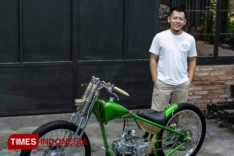 Bengkel Modifikasi Motor di Banyuwangi Laku hingga Manca Negara