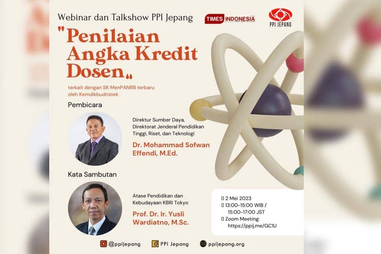 PPI Jepang Sosialisasikan Penilaian Angka Kredit Dosen Ini Tujuannya