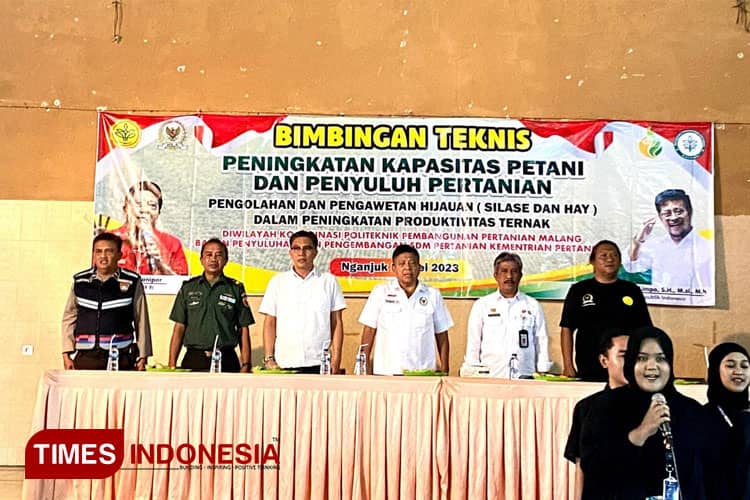 Antisipasi Musim Kemarau, Polbangtan Malang Gelar Bimtek Teknologi Pembuatan Silase dan Hay di Nganjuk
