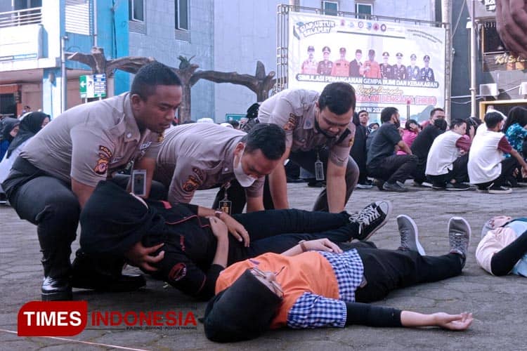 Minimalisir Dampak Bencana, BPBD Kota Tasikmalaya Gelar Simulasi Kesiapsiagaan Bencana