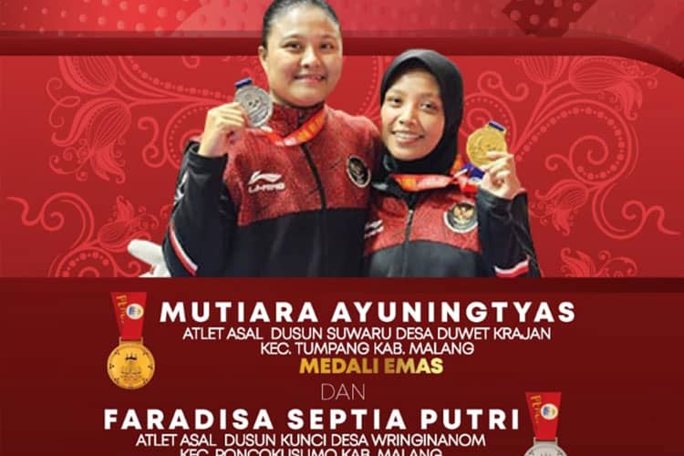 Dua Atlet Kabupaten Malang Raih Medali di SEA Games 2023 Kamboja