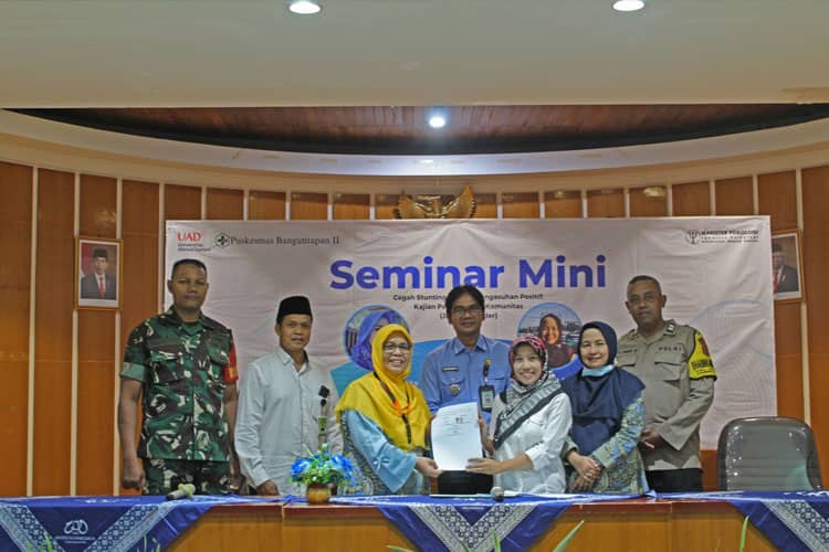 Puskesmas Banguntapan II Gandeng Magister Psikologi UAD Beri Seminar Cegah Stunting