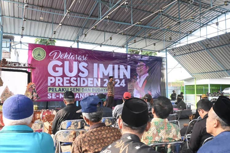Pegiat Seni Malang Raya Deklarasi Gus Imin Presiden 2024