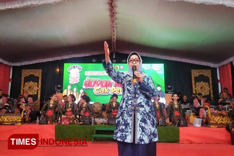 Pemkab Jombang Kampanye Gempur Rokok Ilegal di Penutupan TMMD