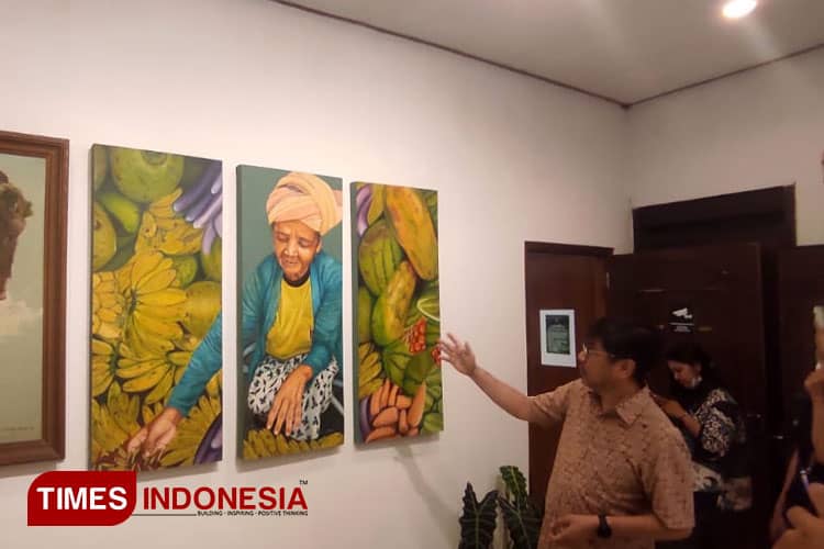 Filosofi Buah Manggis Karya Lukisan Ida Hadjar