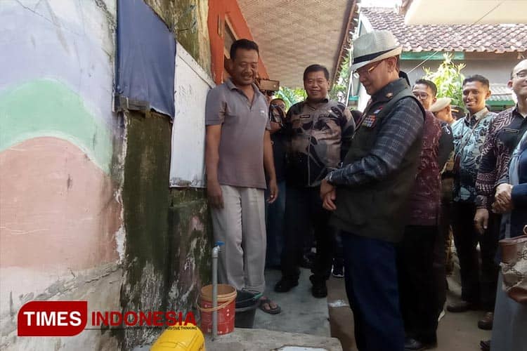 Ribuan Warga di Majalengka Dapat Sambungan Gratis Air Bersih