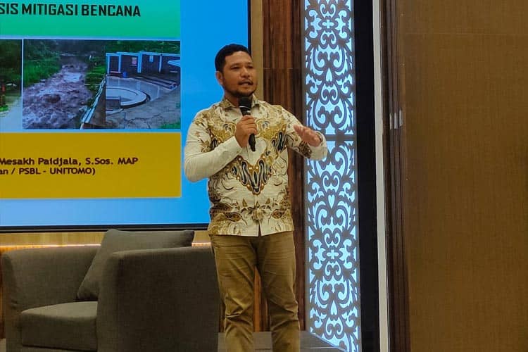 Muda Tangguh Bencana, Mesak Paidjala Diganjar Penghargaan Ketangguhan Kota