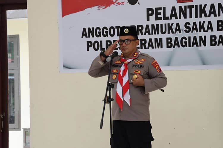 Lantik PSB Angkatan Pertama, Kapolres SBB Harap Kontribusi untuk Kamtibmas