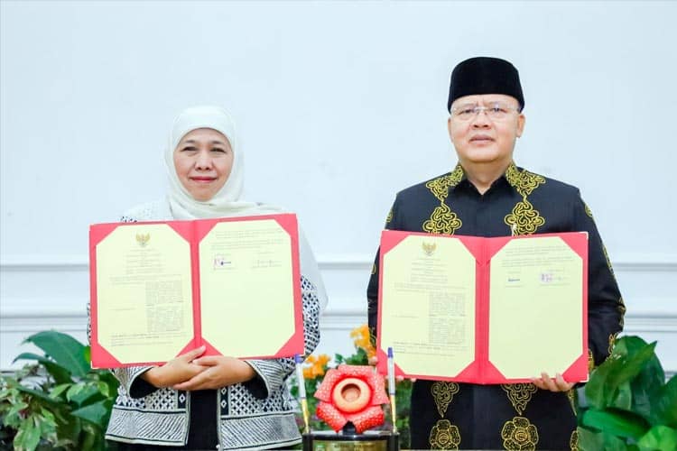 Gubernur Khofifah dan Gubernur Bengkulu Sepakat Kerja Sama Empat Sektor 