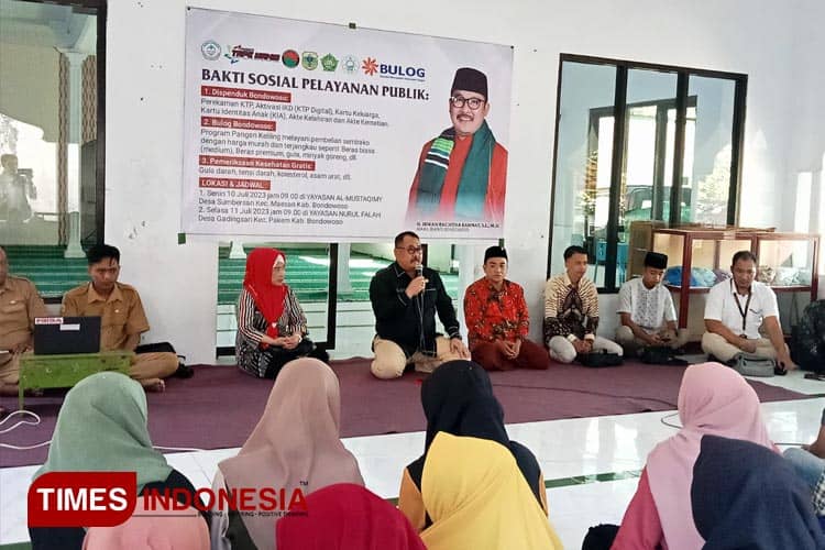 W​abup Bondowoso Gelar Pelayanan Publik di Desa, Ada Sembako dan Layanan Adminduk