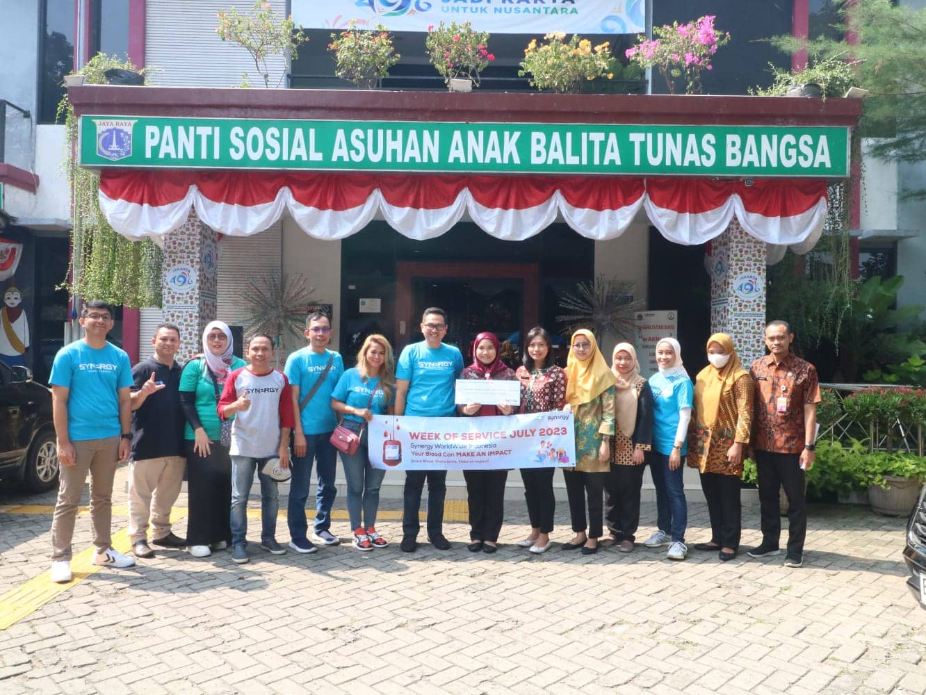 Synergy Worldwide Indonesia Week of Service Blood Donations That Brings Positive Impact on Others and The Orphans