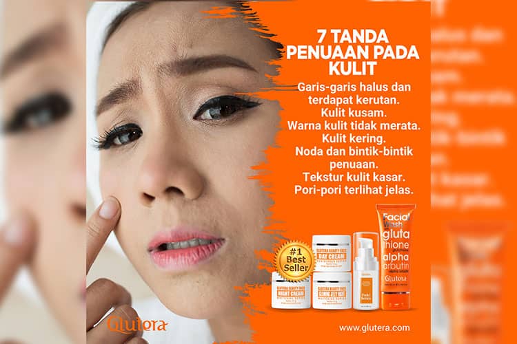 7 Tanda Penuaan Pada Kulit