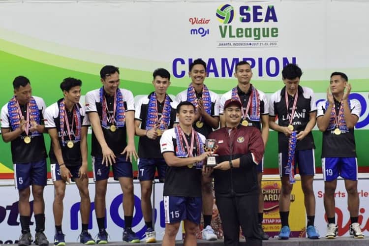 Info Grafis: Indonesia Juara Liga Voli Asia Tenggara