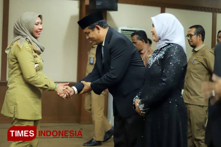 Lantik Tiga Kadis Nagan Raya Aceh, Pj Bupati Fitriany: Ayo Kita Lari Bersama