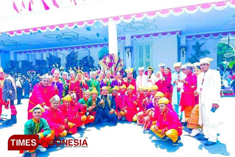 HUT RI Ke-78, Tarian Klasik Khas Kepulauan Sula Sambut Tamu di Istana Negara