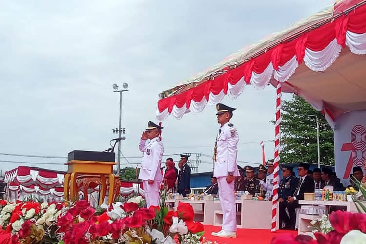 Peringatan HUT ke-78 RI di Stadion Merah Putih, Pj Bupati Morotai Jadi Irup
