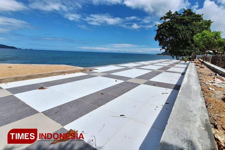 Bakal Jadi Tempat Hits Lihat Sunset, Proyek Landmark Bobong Taliabu Dikebut