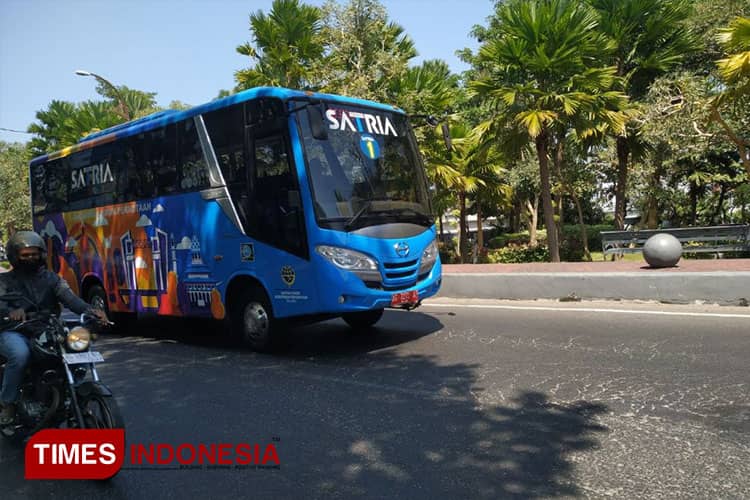 Resmi Beroperasi, Berikut Rute Bus Satria Kota Kediri 