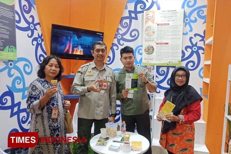 Pupuk Kaltim Fasilitasi Dua UMKM Binaan di Agrofood Expo 2023