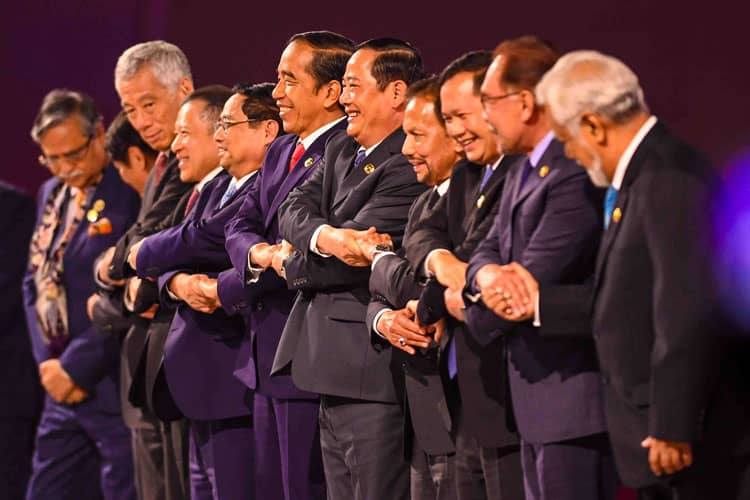 INFO GRAFIS: Pimpinan Negara yang Menghadiri KTT ke-43 ASEAN di Jakarta