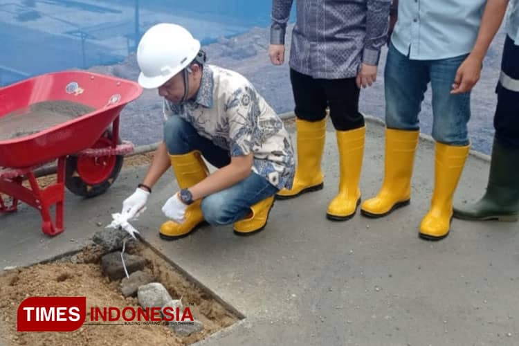 Letakkan Batu Pertama Pembangunan Biogas Greenfields Farm 2, Wabup Blitar Berharap Limbah Tak Lagi Jadi Masalah