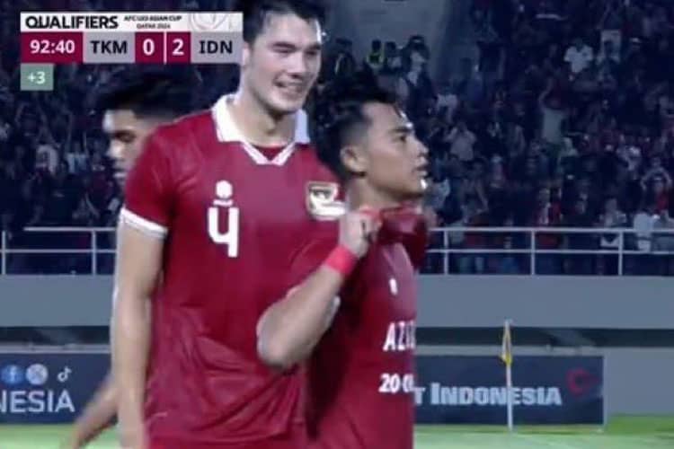 Bungkam Turkmenistan, Timnas Indonesia Lolos Piala Asia U-23