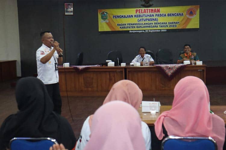 Begini Cara BPBD Banjanegara Tingkatkan Kemampuan Relawan di Wilayah Rawan Bencana Alam