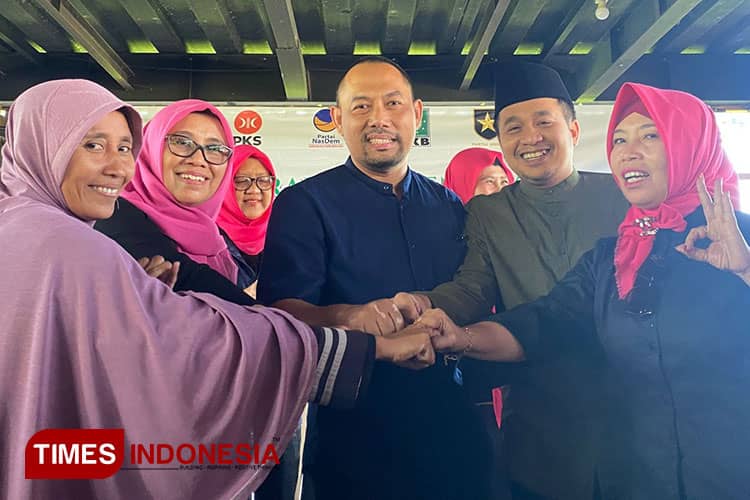 Emak-Emak di Banyuwangi Optimistis Anies-Cak Imin Menang