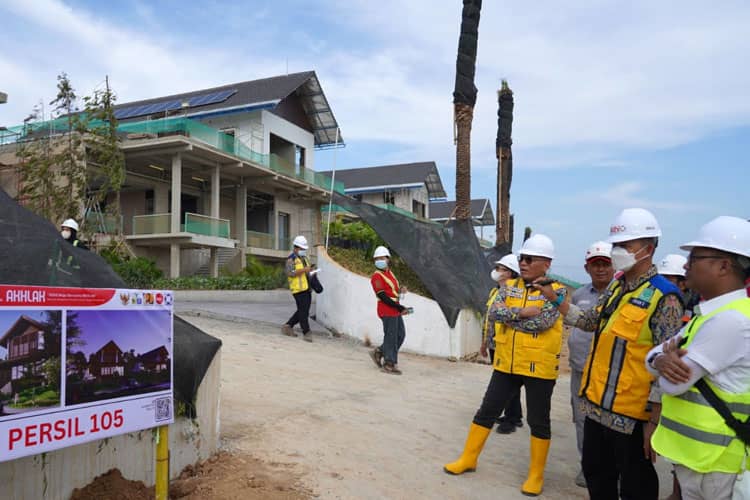 Kementerian PUPR RI Kebut Pembangunan Puluhan Rumah Jabatan Menteri di IKN