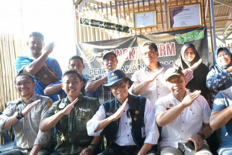 Kunjungi Bangkir Farm, Kementan RI Bagikan Kiat Bangun Agribisnis Kokoh