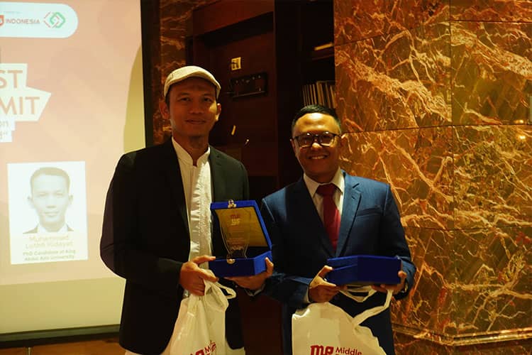 Muhammad Luthfi Hidayat Menginspirasi Pemuda pada Middle East Youth Summit
