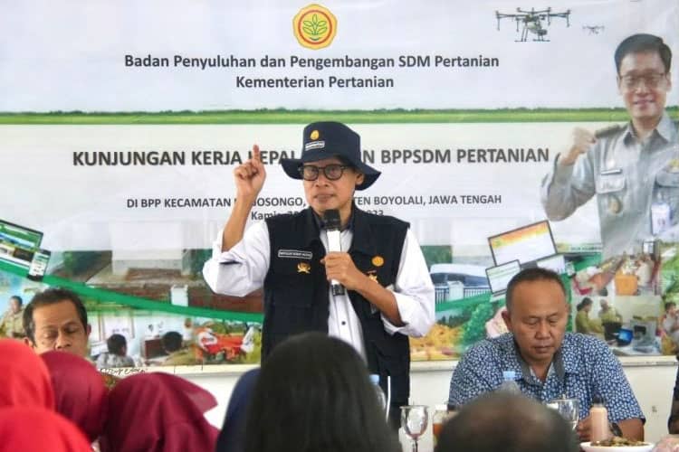Beri Motivasi di BPP Mojosongo, Kementan RI: Pertanian Berkontribusi Nyata untuk Ekonomi