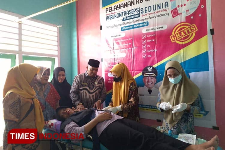 Peringati Hari Kontrasepsi Sedunia, Dinas PP-KB Taliabu Lakukan Layanan Kontrasepsi Gratis