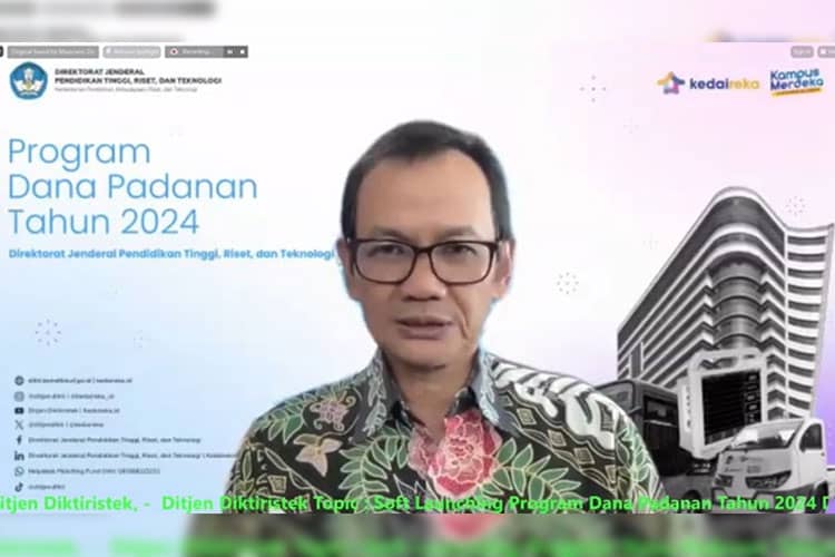 Siapkan Pendanaan Hingga Rp750 Miliar, Ditjen Diktiristek Resmi Buka Program Dana Padanan Kedaireka 2024