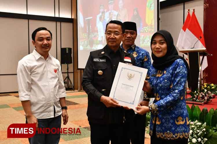 Ratusan PNS Pemkab Majalengka Raih Kenaikan Pangkat