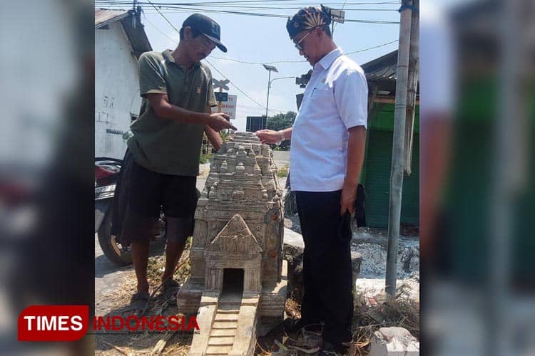 Disdikdaya Probolinggo Segera Kirimkan Batu Mirip Candi ke Badan Pelestari Budaya