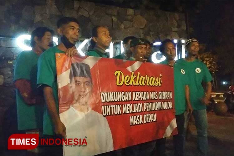 Dukungan Hebat untuk Gibran Rakabuming Raka Terus Mengalir di Kota Kediri