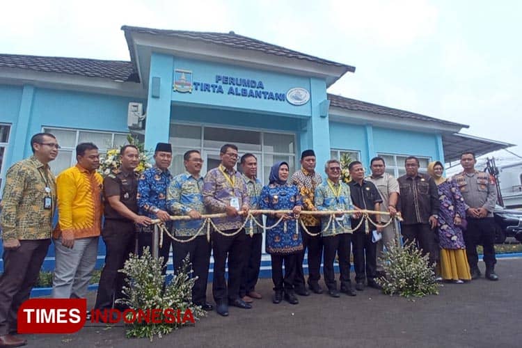 Peresmian Gedung Baru Perumda Tirta Al-Bantani, Bupati Minta Pelayanan Ditingkatkan