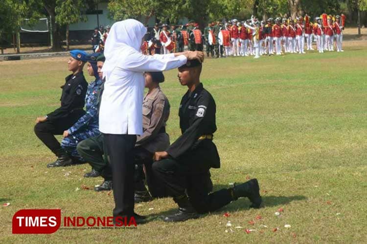 Pembaretan Siswa SMA Taruna, Berikut Pesan Gubernur Jatim