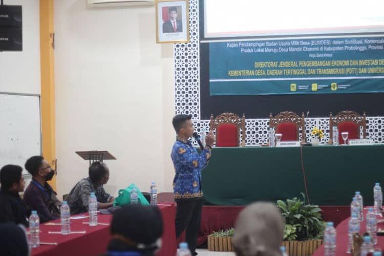Puluhan Pengurus BUMDES dan UMKM di Probolinggo Dibekali Perizinan OSS RBA