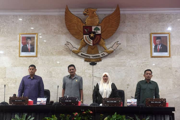 Rapat Paripurna DPRD Kota Kediri Nota Keuangan Raperda APBD Tahun Anggaran 2024