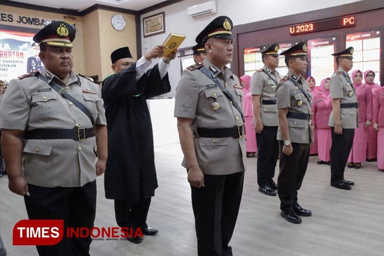 Mutasi di Polres Jombang, Ini Nama-Nama Pejabat yang Dirotasi