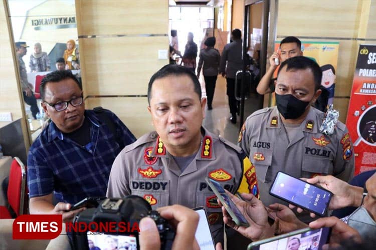 Pastikan Pilkades Serentak 2023 Aman dan Lancar, Polresta Banyuwangi Terjunkan Ribuan Personil