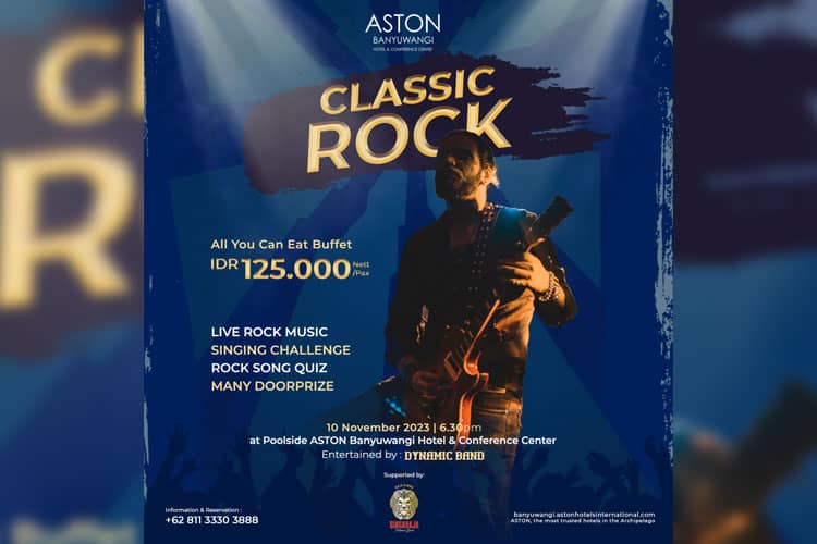 Nonton Konser Rock di ASTON Hotel Banyuwangi, Bisa Dapat Gratis Makan Sepuasnya!