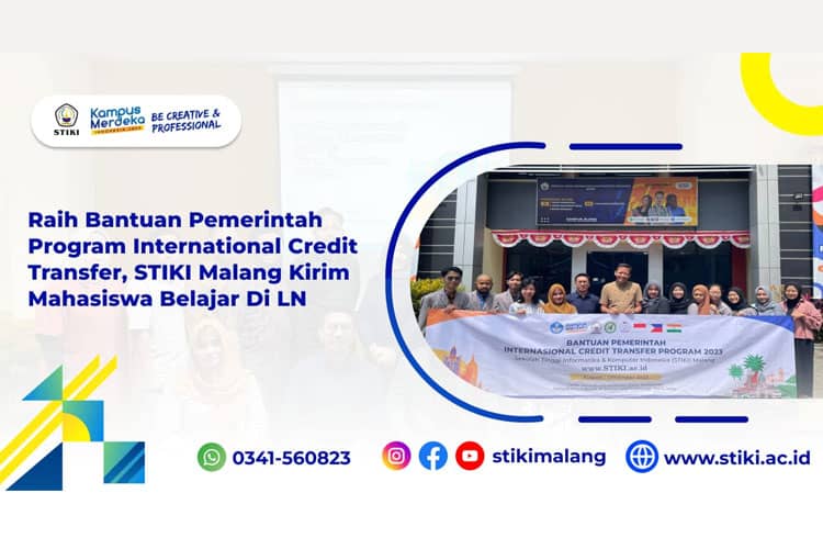 Raih Bantuan Pemerintah Program International Credit Transfer, STIKI Malang Kirim Mahasiswa Belajar di LN