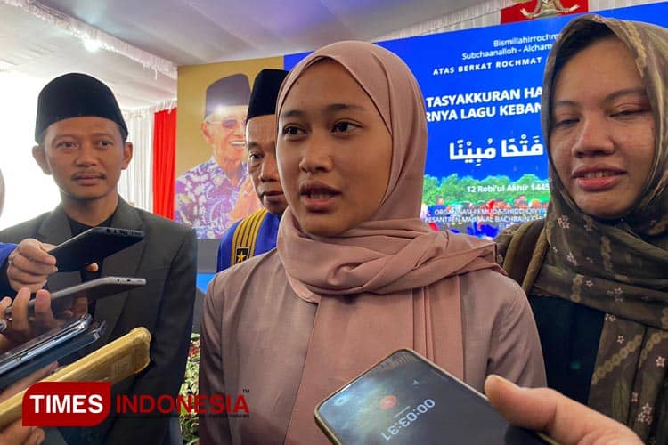Bahagianya Angelika Wulandari, Dapat Bantuan Rumah dari Opshid di Hari Sumpah Pemuda