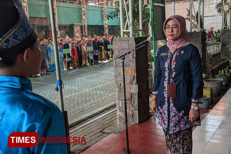 Peringati Hari Sumpah Pemuda SMP Negeri 3 Porong Sidoarjo Gelar Parade Budaya