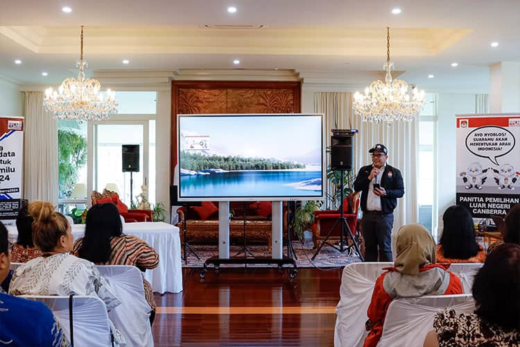 Menyongsong Pemilu 2024, PPLN Canberra selenggarakan Seminar ‘Mengenali dan Melawan Hoax